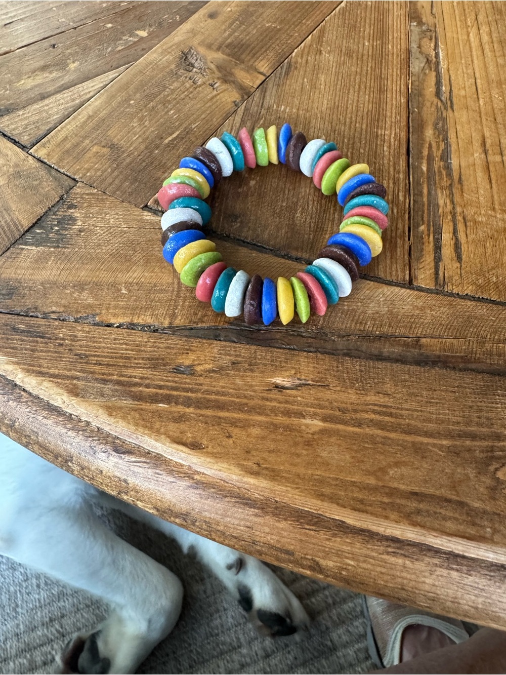 Multicolor Stretch Bead Bracelet